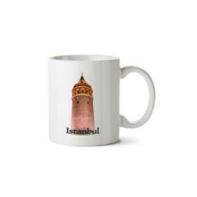 Art Hediye Istanbul Galata Kulesi 01 İki Tarafı Baskılı Kupa Bardak