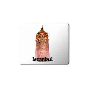 Art Hediye İstanbul Galata Kulesi Baskılı 23x19 cm Mouse Pad