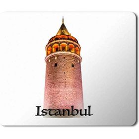 Art Hediye İstanbul Galata Kulesi Baskılı 23x19 cm Mouse Pad