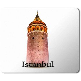Art Hediye İstanbul Galata Kulesi Baskılı 23x19 cm Mouse Pad