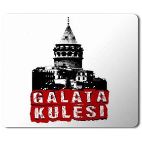 Art Hediye İstanbul Galata Kulesi Baskılı 23x19 cm Mouse Pad