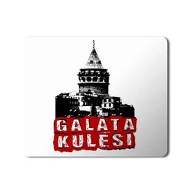 Art Hediye İstanbul Galata Kulesi Baskılı 23x19 cm Mouse Pad