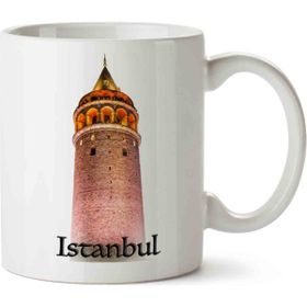 Art Hediye Istanbul Galata Kulesi Kupa Bardak