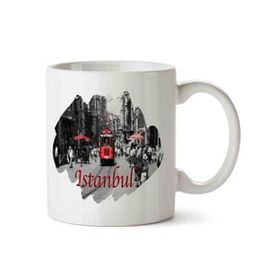 Art Hediye Istanbul Taksim 01 İki Tarafı Baskılı Kupa Bardak