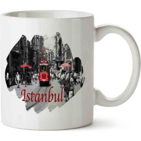 Art Hediye Istanbul Taksim 01 İki Tarafı Baskılı Kupa Bardak