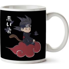 Art Hediye Itachi Uchiha Akatsuki Red Cloud Dragon Ball Z Naruto Iki Tarafı Baskılı Kupa Bardak