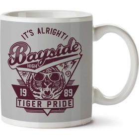 Art Hediye Its Alright Bayside High Tiger Pride Saved By The Bell Iki Tarafı Baskılı Kupa Bardak