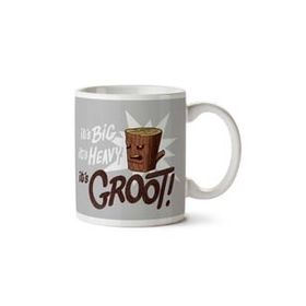 Art Hediye Its Big Its Heavy Its Groot Guardians Of The Galaxy Ren And Stimpy 01 İki Tarafı Baskılı Kupa Bardak
