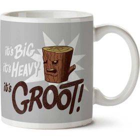 Art Hediye Its Big Its Heavy Its Groot Guardians Of The Galaxy Ren And Stimpy 01 İki Tarafı Baskılı Kupa Bardak