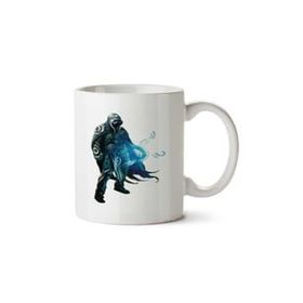 Art Hediye Jace Magic the Gathering İki Tarafı Baskılı Beyaz Kupa