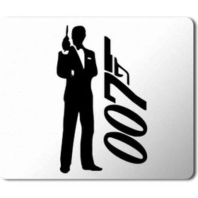 Art Hediye James Bond 007 Baskılı 23x19 cm Mouse Pad