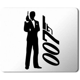 Art Hediye James Bond 007 Baskılı 23x19 cm Mouse Pad