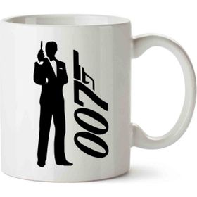 Art Hediye James Bond 007 Kupa Bardak