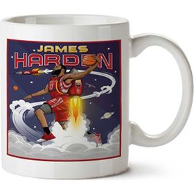 Art Hediye James Harden 01 İki Tarafı Baskılı Kupa Bardak