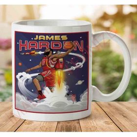 Art Hediye James Harden 01 İki Tarafı Baskılı Kupa Bardak