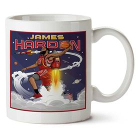 Art Hediye James Harden 01 İki Tarafı Baskılı Kupa Bardak