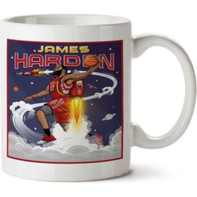Art Hediye James Harden 01 İki Tarafı Baskılı Kupa Bardak