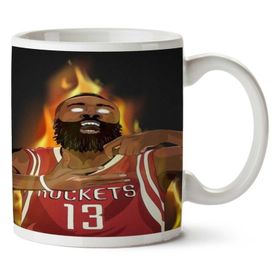 Art Hediye James Harden (2) Iki Tarafı Baskılı Kupa Bardak