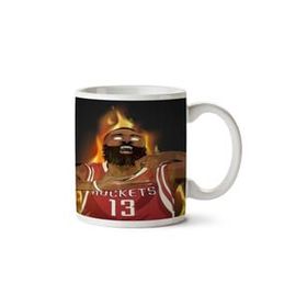 Art Hediye James Harden (2) Iki Tarafı Baskılı Kupa Bardak