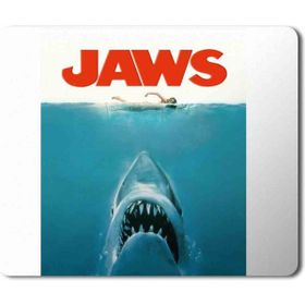 Art Hediye Jaws Horror Korku Filmi Baskılı 23x19 cm Mouse Pad
