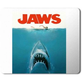 Art Hediye Jaws Horror Korku Filmi Baskılı 23x19 cm Mouse Pad