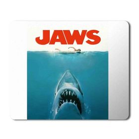 Art Hediye Jaws Horror Korku Filmi Baskılı 23x19 cm Mouse Pad