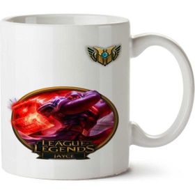 Art Hediye Jayce Lol İki Tarafı Baskılı Kupa Bardak