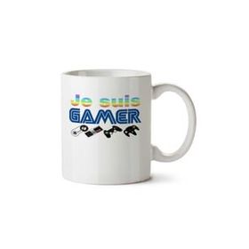 Art Hediye Je Suis Gamer İki Tarafı Baskılı Kupa Bardak