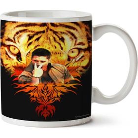 Art Hediye Jensen's Eye Of The Tiger İki Tarafı Baskılı Kupa Bardak