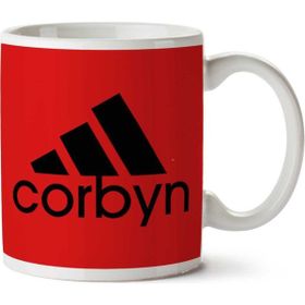 Art Hediye Jeremy Corbyn Adidas Logo 90Sİki Tarafı Baskılı Kupa Bardak