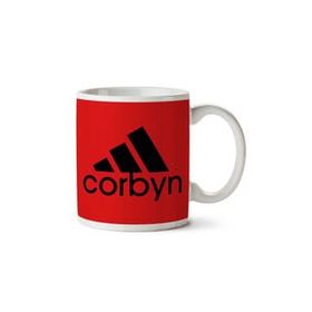Art Hediye Jeremy Corbyn Adidas Logo 90Sİki Tarafı Baskılı Kupa Bardak