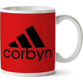Art Hediye Jeremy Corbyn Adidas Logo 90Sİki Tarafı Baskılı Kupa Bardak