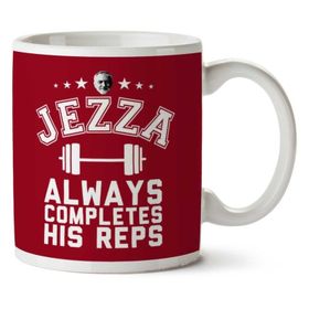 Art Hediye Jeremy Corbyn Always Completes His Reps Gym İki Tarafı Baskılı Kupa Bardak