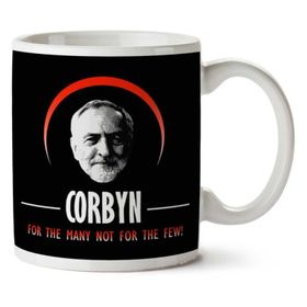 Art Hediye Jeremy Corbyn Eclipse İki Tarafı Baskılı Kupa Bardak