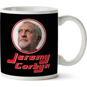 Art Hediye Jeremy Corbyn Retro Frame İki Tarafı Baskılı Kupa Bardak