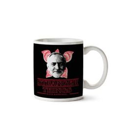 Art Hediye Jeremy Corbyn Stranger Things Have Happened İki Tarafı Baskılı Kupa Bardak