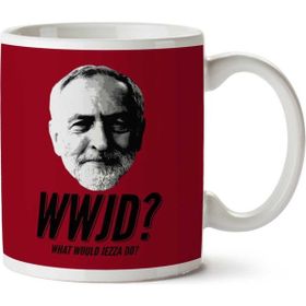 Art Hediye Jeremy Corbyn Wwjd What Would Jezza Do İki Tarafı Baskılı Kupa Bardak