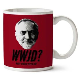 Art Hediye Jeremy Corbyn Wwjd What Would Jezza Do İki Tarafı Baskılı Kupa Bardak