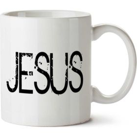 Art Hediye Jesus İki Tarafı Baskılı Kupa Bardak