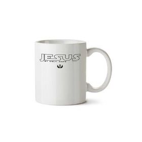 Art Hediye Jesus Star Wars İki Tarafı Baskılı Kupa Bardak