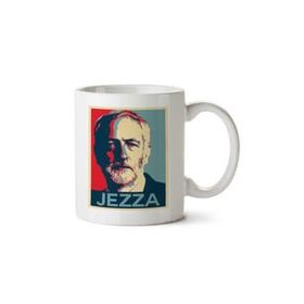 Art Hediye Jezza Jeremy Corbyn Hope İki Tarafı Baskılı Kupa Bardak