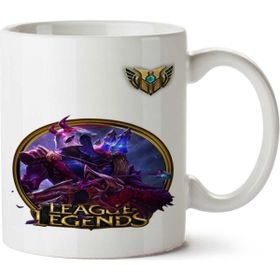 Art Hediye Jhin Lol İki Tarafı Baskılı Beyaz Kupa