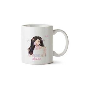 Art Hediye Jisso Blackpink İki Tarafı Baskılı Beyaz Kupa