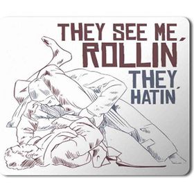 Art Hediye Jiu Jitsu 2 Baskılı 23x19 cm Mouse Pad