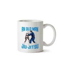 Art Hediye Jiu Jitsu İki Tarafı Baskılı Kupa Bardak
