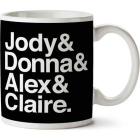 Art Hediye Jody Donna Alex Clair Wayward Daughters İki Tarafı Baskılı Kupa Bardak