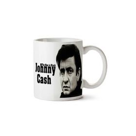Art Hediye John Cash İki Tarafı Baskılı Kupa Bardak