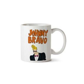 Art Hediye Johnny Bravo 01 İki Tarafı Baskılı Kupa Bardak