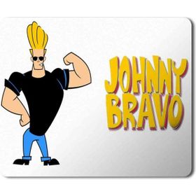 Art Hediye Johnny Bravo 2 Baskılı 23x19 cm Mouse Pad