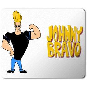 Art Hediye Johnny Bravo 2 Baskılı 23x19 cm Mouse Pad